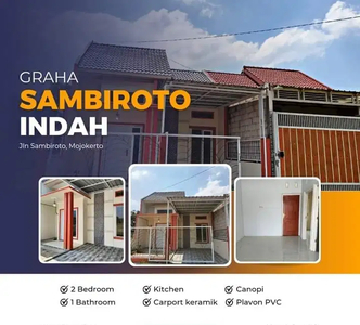 Rumah nol jalan raya Sambiroto free biaya realisasi
