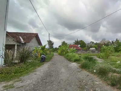 Selatan Kampus UII Jogja, Tanah View Merapi, Cocok Bangun Villa