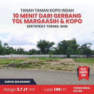 Tanah Murah Bandung Dekat ke Griya TKI Margahayu Kopo SHM