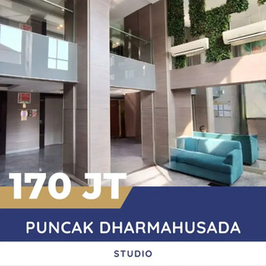 170 JUTA‼️ Termurah Apartemen Puncak Dharmahusada Studio dekat Unair C