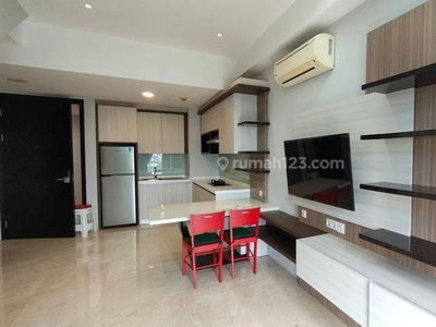 Apartemen Satu8 Residence 2 Kamar Tidur Sudah Renovasi Furnished murah depan metro TV mall Puri