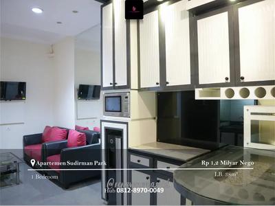 Dijual Apartement Sudirman Park 1BR Full Furnished Lantai Tinggi