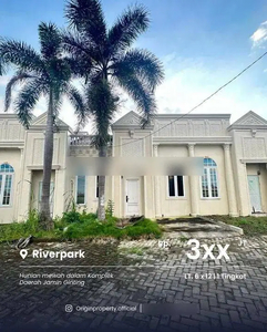 Dijual Rumah Baru Komplek Riverpark Jalan Tali Air Jamin Ginting