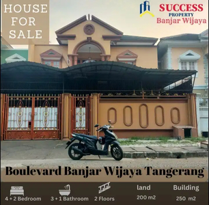 Dijual rumah di Boulevard Banjar wijaya. Tangerang