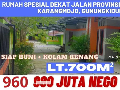 Dijual Rumah fitur jawa modern strategis di Karangmojo Gunungkidul