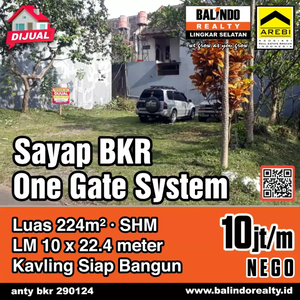 Dijual Tanah Kotak Siap Bangun One Gate di Sayap BKR Kota Bandung