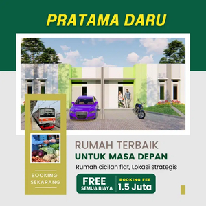 Diskon Rumah Subsidi dekat stasiun Daru area Bintaro Tangerang