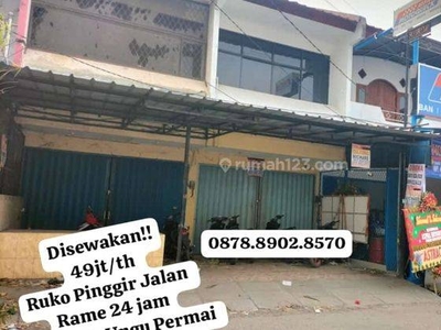 Harga Terjangkau Dibawah Pasaran Ruko Pinggir Jalan Rame 24 Jam di Pondok Ungu