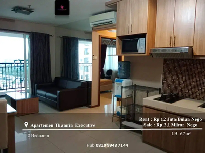 Jual/Sewa Apartement Thamrin Executive Low Floor 2BR Full Furnished
