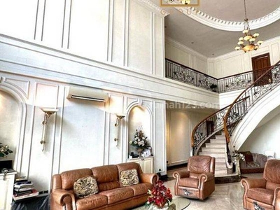 Luxury House Furnished Da Vinci Style Pondok Indah Murah Full Marmer