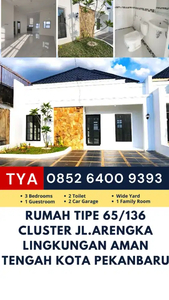 Rumah 3 Kamar dekat Jalan Besar