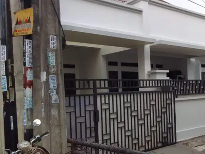 Rumah baru bangun Pondok Pucung akses mobil lega bebas banjir