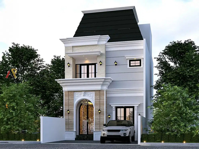 Rumah Modern Classic 2,5 Lantai Dekat Perkantoran Arcadia Jagakarsa