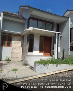 Rumah Murah Free SHM Dekat UNMER Malang