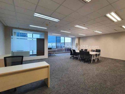 Sewa Kantor Murah Kokas Prudential Centre Full Furnished 114sqm