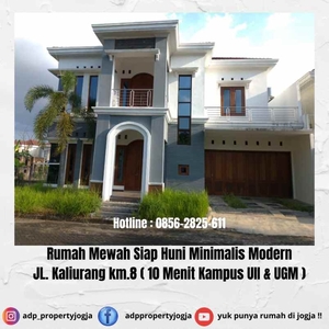 Rumah Mewah Siap Huni Minimalis Modern 5 Menit Ke Jl Kaliurang Km 8
