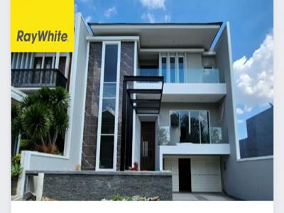Dijual Rumah Raffles Garden Citraland Surabaya Barat NEW Premium Luxurious Design Split Level 2,5 Lantai - Siap Huni