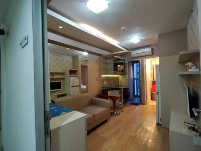 Apartemen Green Bay Pluit Tipe 2 BR Full Furnished View Kolam + 2 AC