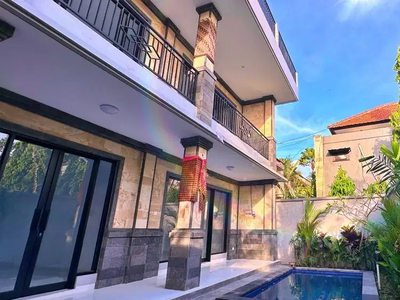 Brand New Villa For Rent With 3 BR Unfurnished, Canggu Area