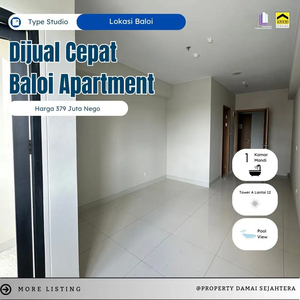 Di jual studio apartment baloi permata baloi