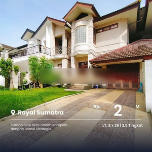 Dijual Cepat Villa Siap Huni Komplek Royal Sumatra Jamin Ginting