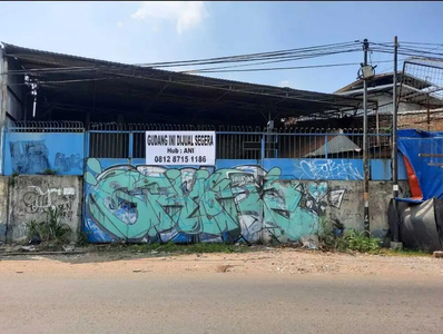 Dijual gudang siap pakai lokasi strategis