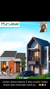 Dijual Rumah minimalis 2 lantai di BATAVIA II cluster SIRENA