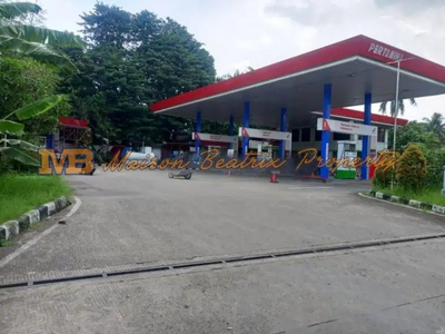 DIJUAL SPBU PERTAMINA PINGGIR JALAN RAYA LOKASI STRATEGIS DI CILANDAK