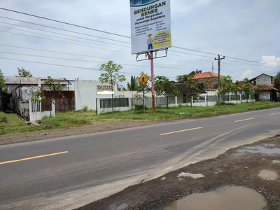 Dijual Tanah Luas Ex Pabrik Kayu Mangku Jln Utama Lintas Provinsi