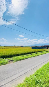 Dijual tanah sawah lokasi strategis