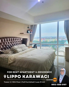 Disewakan Apartment U Residence di Lippo Karawaci Fully Furnished