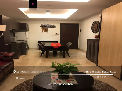 For Rent Apartement Residence 8 Senopati 1 Bedroom Full Furnished