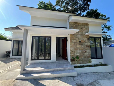 Hanya 1 Unit, Rumah Siap Huni Modern di Seyegan 500 Jt an Free Kanopi