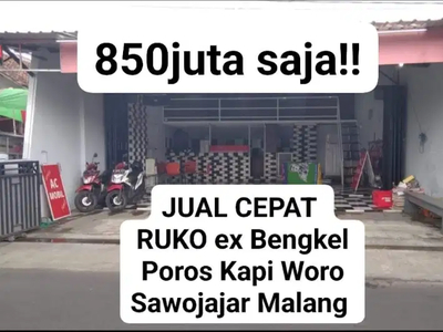 Turun Harga Ruko Poros Sawojajar Malang