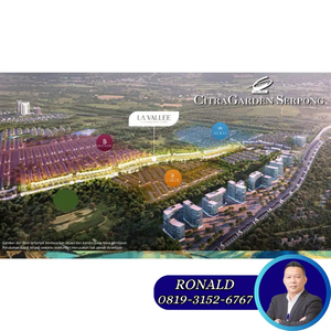 Ruko tingkat 2 lokasi di Cgs harga 1,7m view hadap jalan langsung BSD