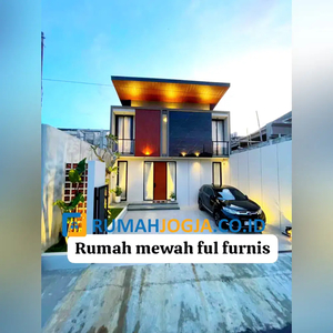 rumah 2 lantai mewah sangat strategis full furnish dekat adisucipto