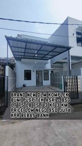 Rumah Baru Dalam Komplek Di Bsd City Areadkt Aeon Malgedung Giias