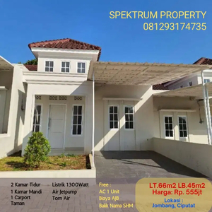 Rumah Baru Modern Classic Rp.555jt, dekat Stasiun Sudimara