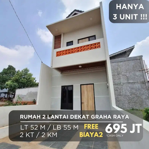 Rumah Cluster Siap Huni Harga Ekonomis deket Bintaro