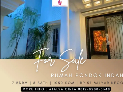 Rumah Dijual di Pondok Indah 2 Lantai