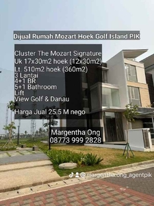 Rumah Golf Island Pik Cluster The Mozart Signature View Golf Danau