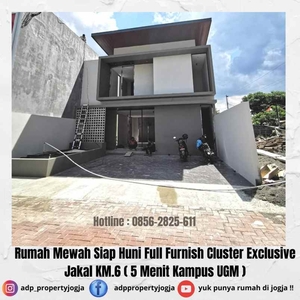 Rumah Siap Huni Full Furnish Di Jakal Km 6 Jogja 5 Menit Ke Kampus Ugm