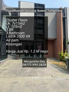 Rumah Survana Sutera Tangerang Cluster Flavio