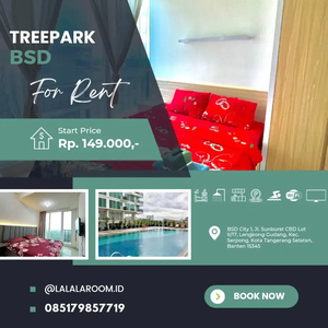 Sewa Apartemen Harian Bulanan Treepark City BSD Tangerang Selatan