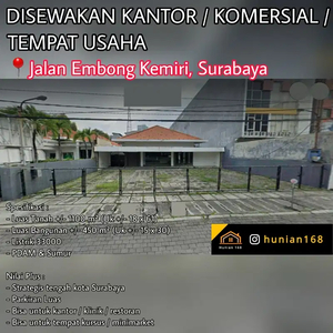 SEWA Ruko Komersial Embong Kemiri Tunjungan Surabaya Pusat Tengah Kota