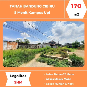 Tanah Dijual Bandung Dekat Kampus UPI Cibiru SHM