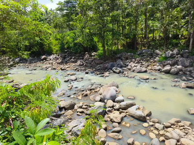 Tanah los sungai bebatuan murah di tabanan bali