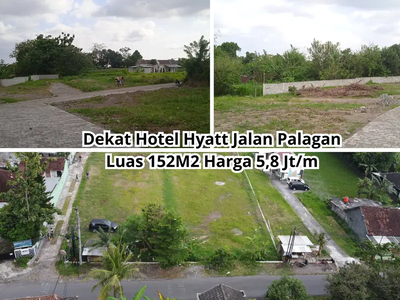 Tanah Siap Belakang Hotel Hyyat Jalan Palagan Sleman SHM