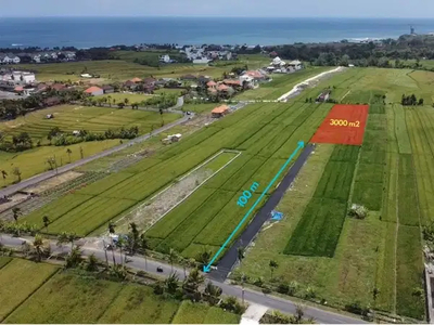 Tanah Zona pariwisata Pantai Mengening cemagi Bali