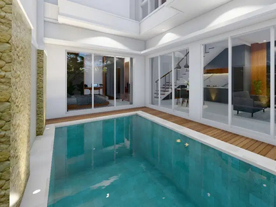 Villa Modern Hot Location Dekat Jalan Utama Di Ungasan Bali